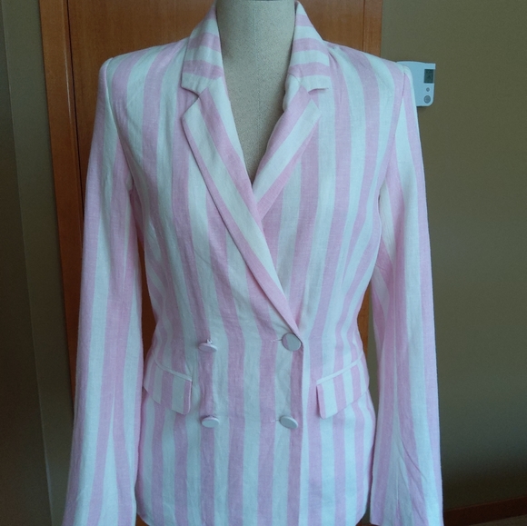 Parasol stripe linen jacket - Picture 5 of 7